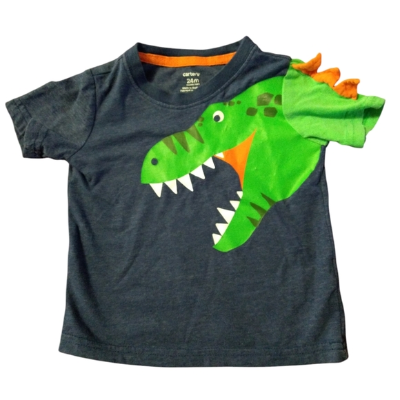Carters Dinosaur 6 Clothing Set & Push Toy - Picture 5 of 9